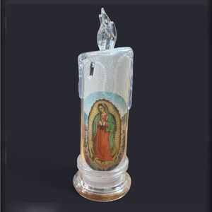 Our lady of Guadalupe Flameless candle